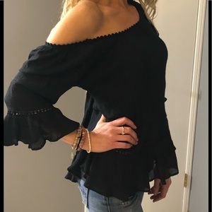 Ladies black top